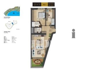 2+1 82m sea pearl interior flats for sale turkey real estate seaview apartments