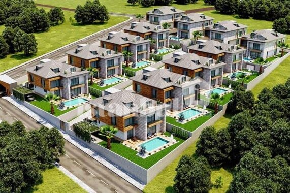Alya Bahce Villas for Sale in Istanbul suitable for Turkish Citizenship