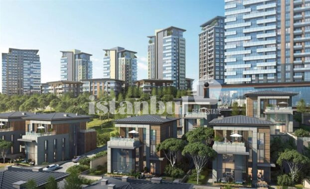 Oyakkent Silüet luxury apartments offering Turkish citizenship for investors.