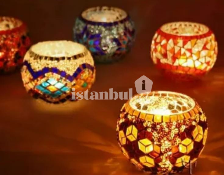 mosaic lamp turkey