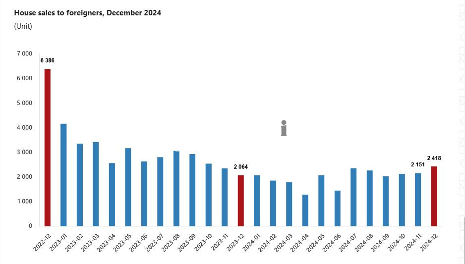 Analysis Of December 2024 Real Estate Sales in Turkey